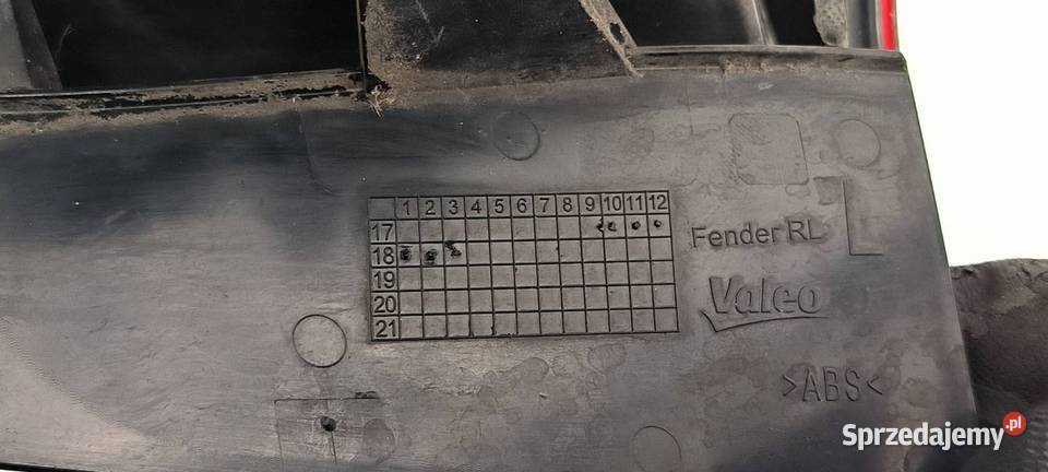 LAMPA LEWA TYŁ OPEL ASTRA J 90015067 Lipno