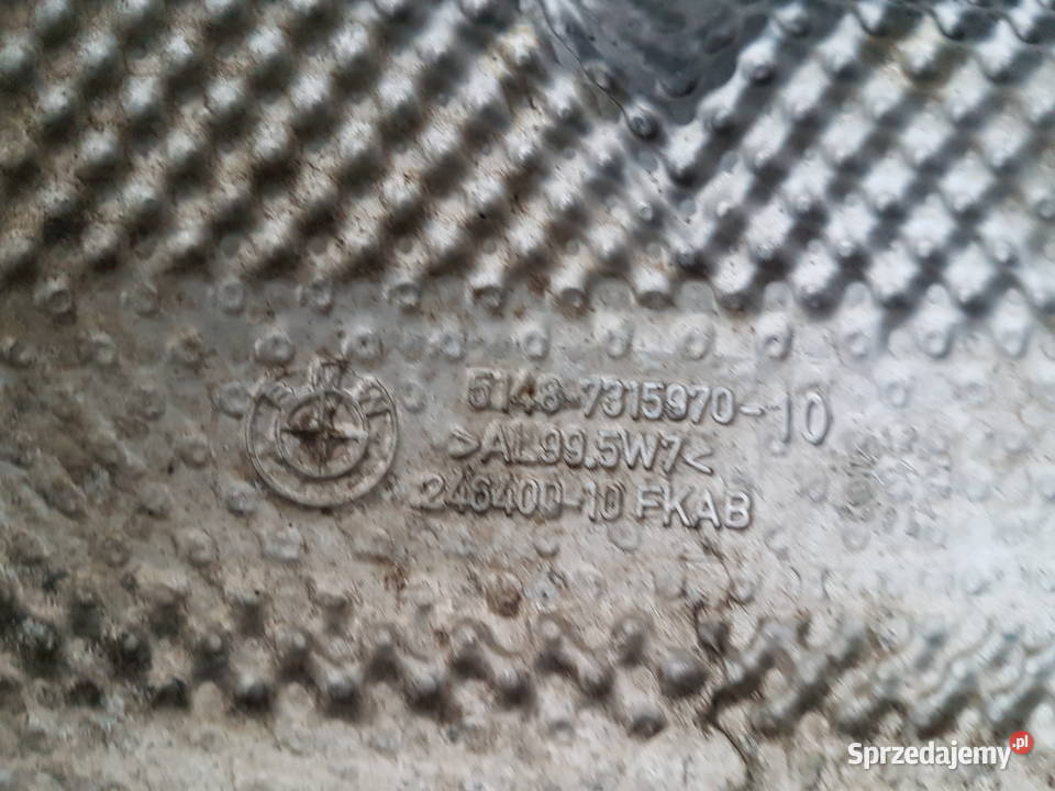 BMW 2 F46 X1 F48 15 OSLONA TERMICZNA TUNELU Turkowice sprzedam
