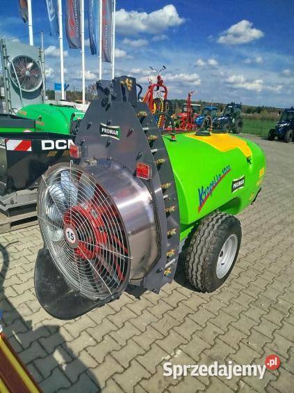 Opryskiwacz sadowniczy ciągany Promar Kropelka Kompina