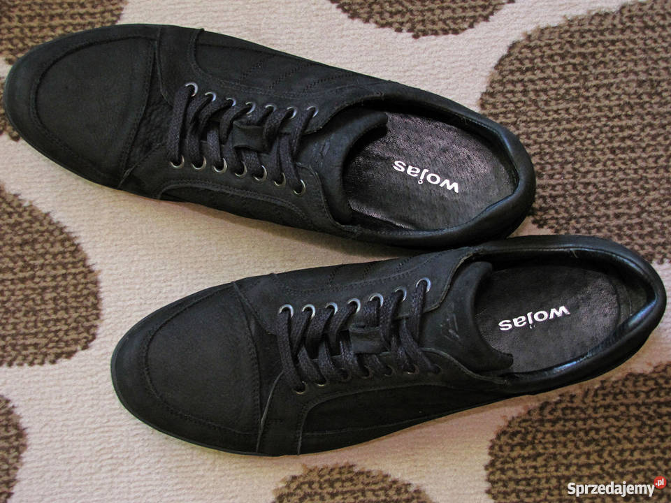 Buty półbuty męskie skórzane czarne WOJAS 2123 lubelskie Opole Lubelskie sprzedam