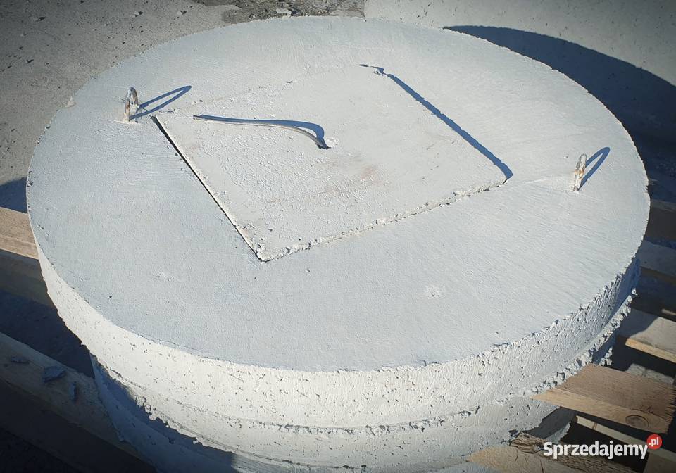 Pokrywa betonowa 120 otwór na pompę Parszów