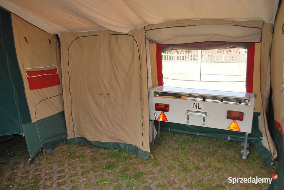 TRIGANO ŚLICZNA przyczepa lekka namiotowa 1999 Kempingowe mazowieckie