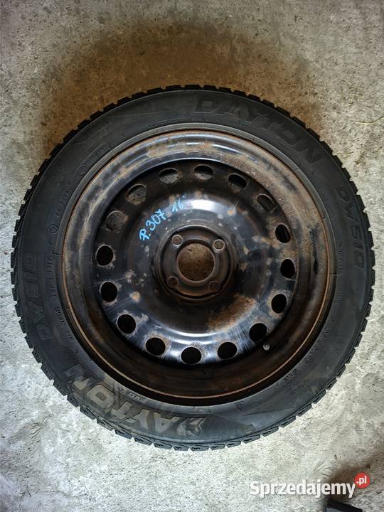 4x koła felgi opony zimowe Citron Peugeot 4x108 Samochodowe Lelów sprzedam