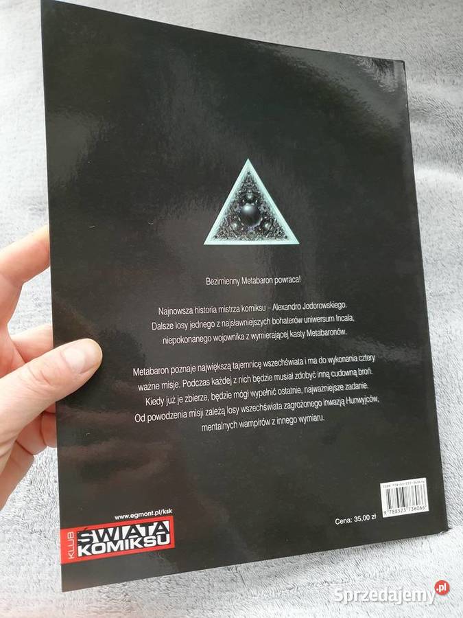 Broń Metabarona Jordowsky komiks 2009 Polskie Gdynia
