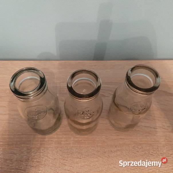 stara butelka butelki śmietanie ZSMprl Nowogrodziec