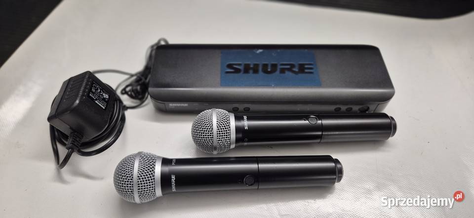 Shure BLX288PG58 zestaw bezprzewodowy podwójny Konin