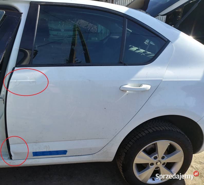SKODA OCTAVIA III 3 Drzwi lewy TYŁ LF9F Dębno sprzedam