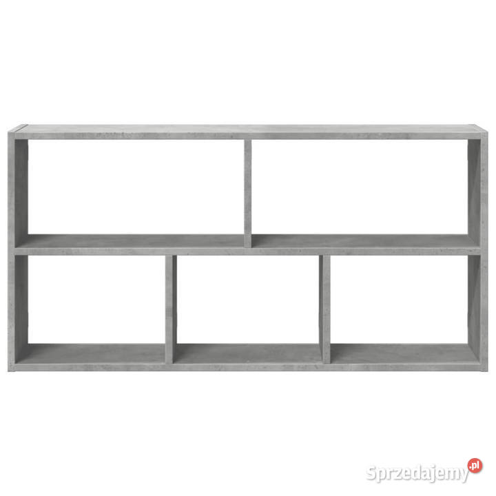 Półka ścienna szarość betonu 100x25x50 WM853275 mazowieckie Warszawa