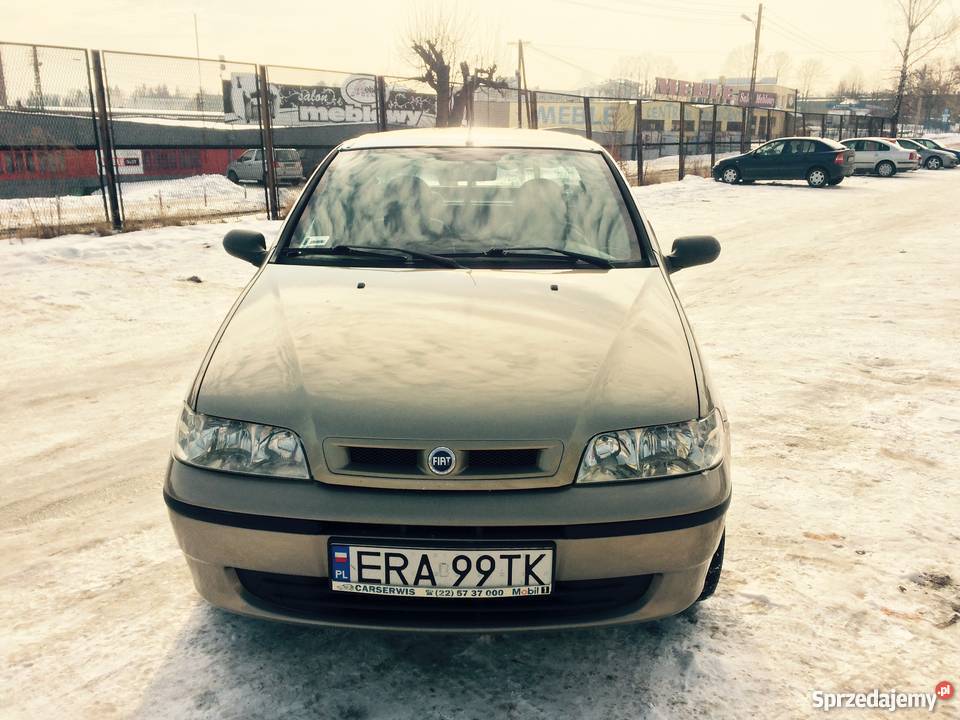 Fiat Albea 12 benzyna lpg 2003r Klimatyzacja złoty Radomsko
