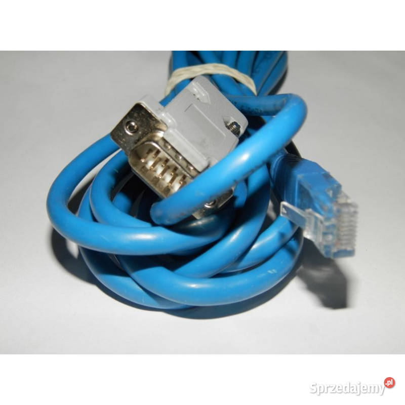 Kabel Przewód RS232 DB9 na RJ45 wielkopolskie Poznań sprzedam