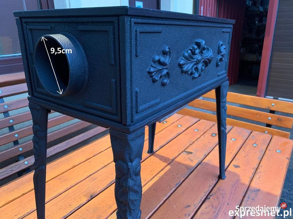 Piec piecyk żeliwny cyganek kominek koza Kraków