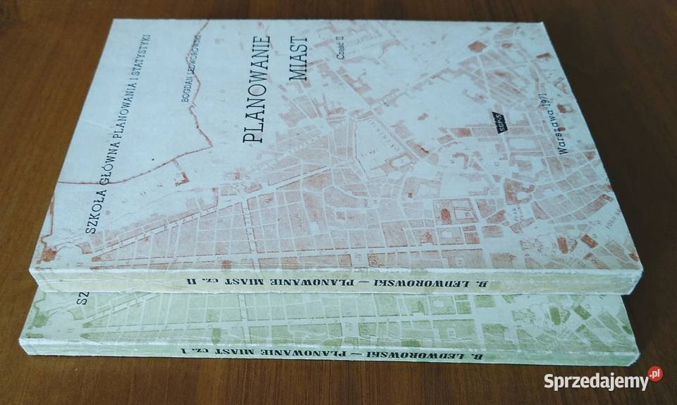 Planowanie miast 12 Ledworowski Szkoła Główna Gdańsk sprzedam