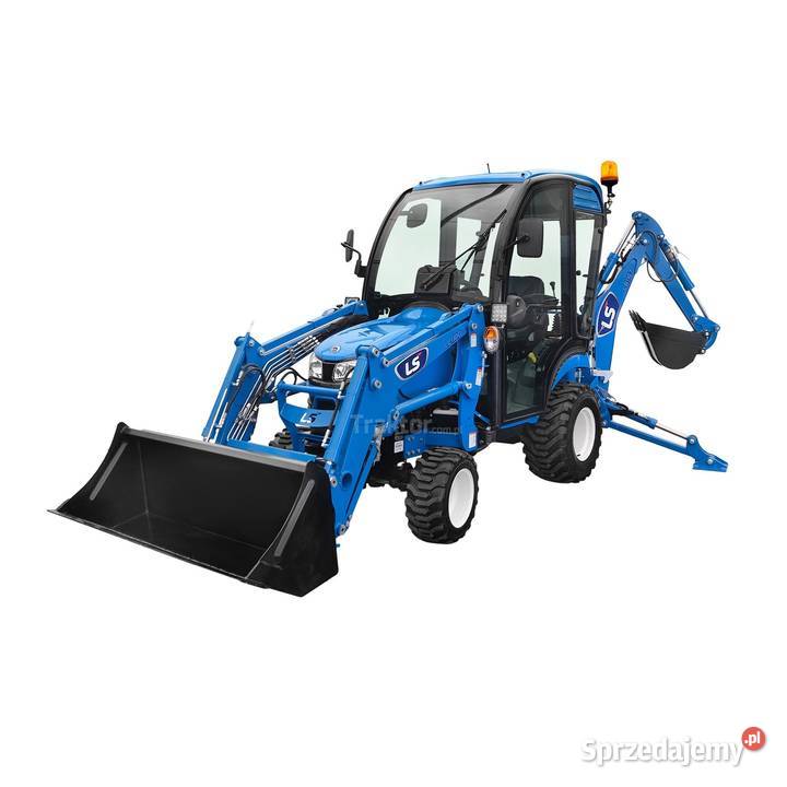 LS Tractor MT125 4x4 247 IND CAB koparka LB1107 sprzedam
