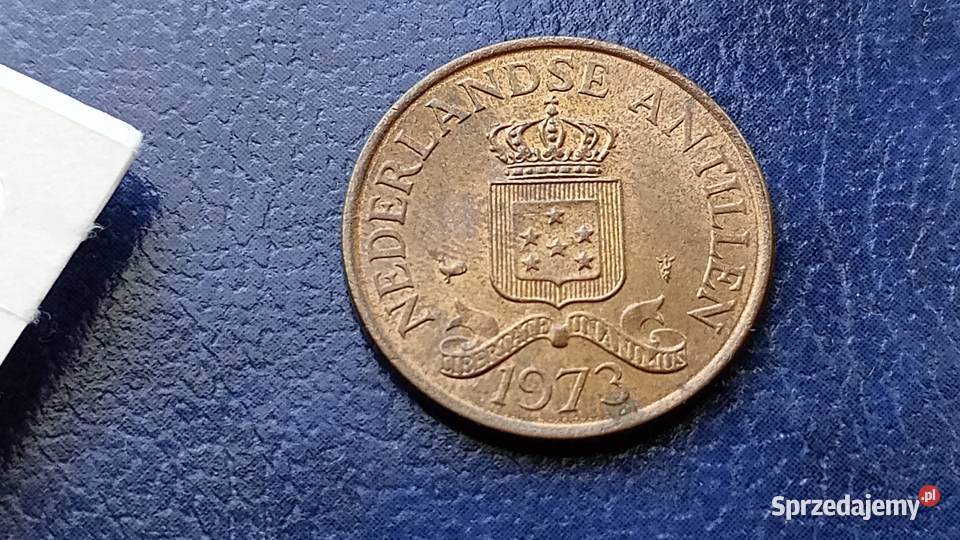 Stare monety 2 12 cent 1973 Antyle Holenderskie
