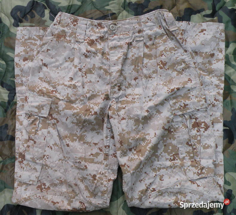 Spodnie desert marpat USMC Frog small long Wrocław sprzedam