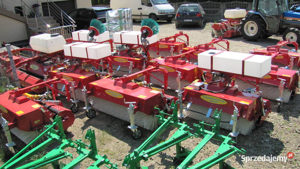 Zamiatarka walcowa 6001200 z koszem traktorek Narzędzia ogrodnicze Węgrów