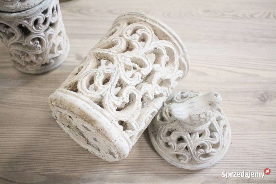 Lampiony 3 sztuki ładne zdobienie