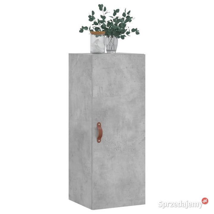 Szafka wisząca szarość betonu 345x34x90 WM828832 mazowieckie