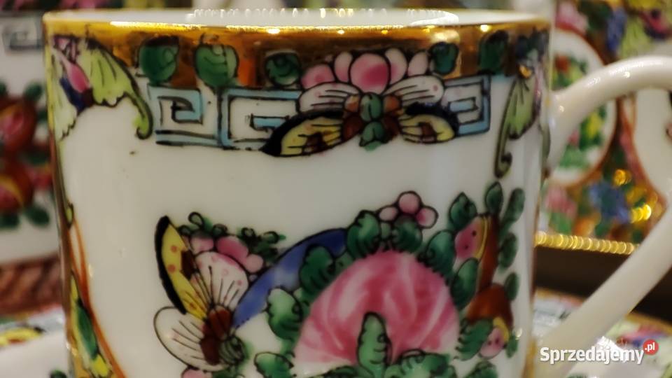 Serwis do kawy porcelana chińska Vintage Bydgoszcz