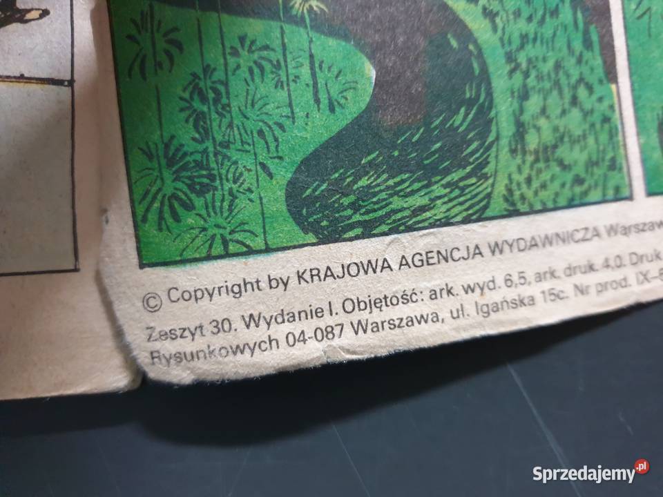 Magazyn Opowieści Rysunkowych Relax zeszyt 30 Komiksy Gdynia sprzedam