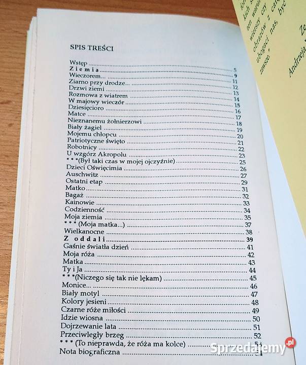 Każdego dnia jest wieczór wiersze Gertruda Sitek Gdańsk