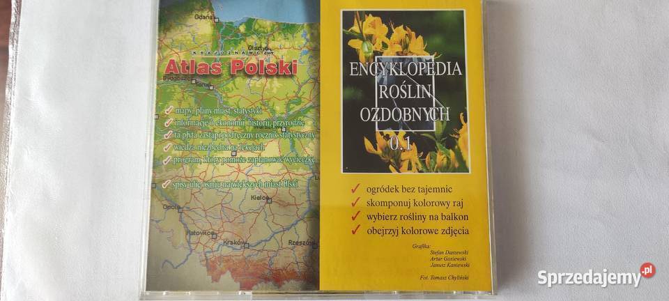 Atlas Polskiencyklopedia roślin ozdobnych Box 2 atlas Gliwice