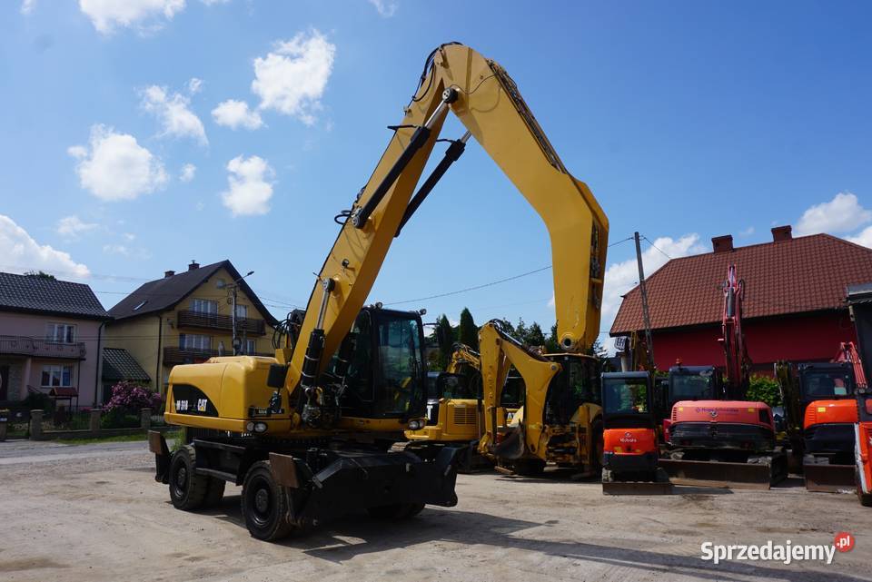 Koparka kołowa CAT M 318D MH 2014 Jeziorko