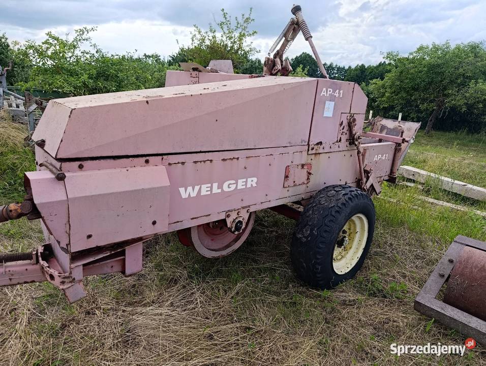 Prasa kostkująca welger ap 41 podlaskie Suwałki