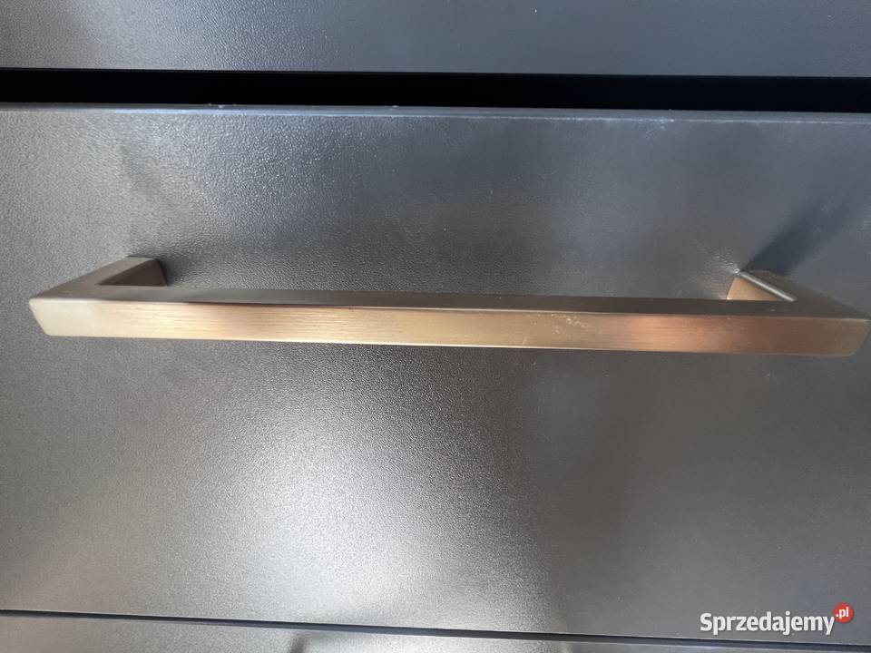 Grafitowa szafa HAGA Szafy i garderoby Świętochłowice