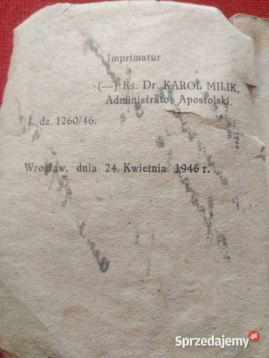 Śpiewajmy Panu Milik 1946 Wałbrzych