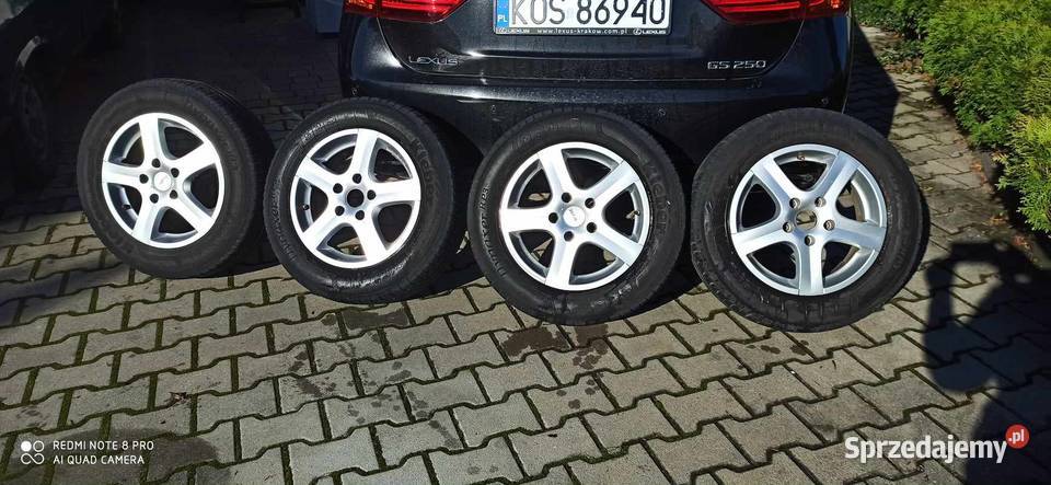 Alufelgi 15 Hyundai Kia Mazda Reno 5x1143 małopolskie Przeciszów sprzedam