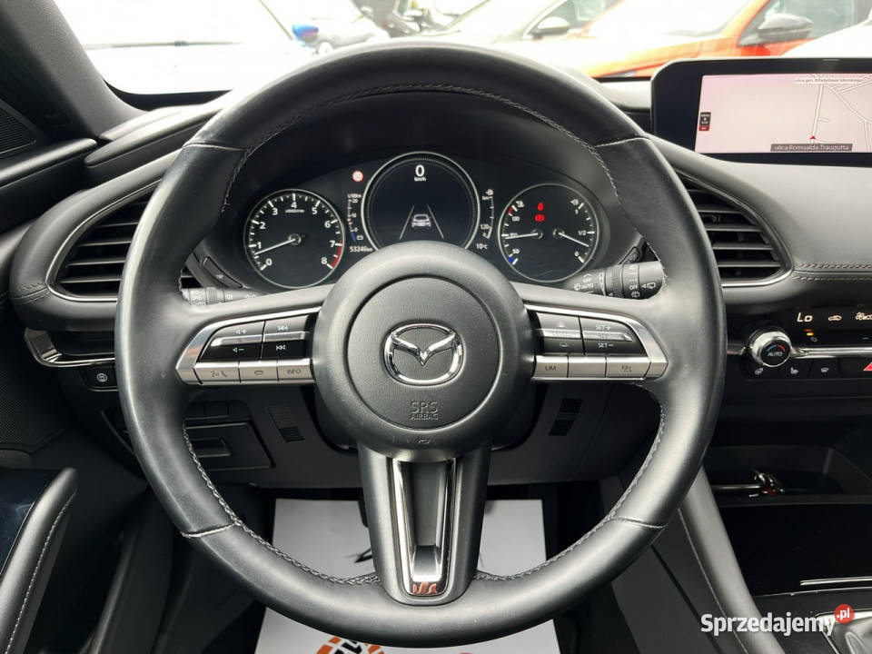 Mazda 3 Czerwona Perła Navi Kamera IV 2019 wielofunkcyjna kierownica Rydułtowy sprzedam