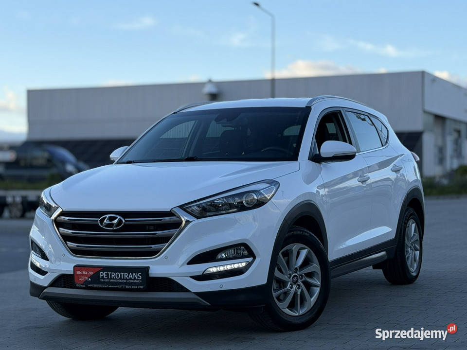 Hyundai Tucson 17 CRDI 141 LED Automat Nawigacja czujnik parkowania Mrągowo