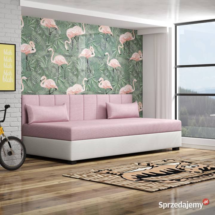 Tapczan jednoosobowy Ron Łóżko młodzieżowe 90x195 Darmowa Wysyłka