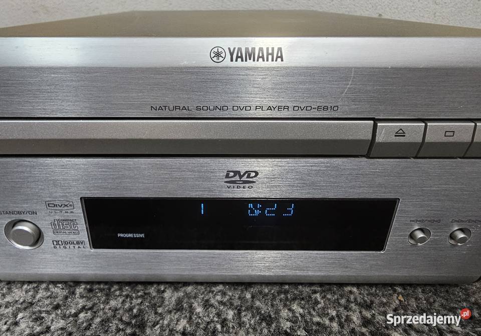 Odtwarzacz płyt Yamaha DVDE810 Pianocraft sprzedam