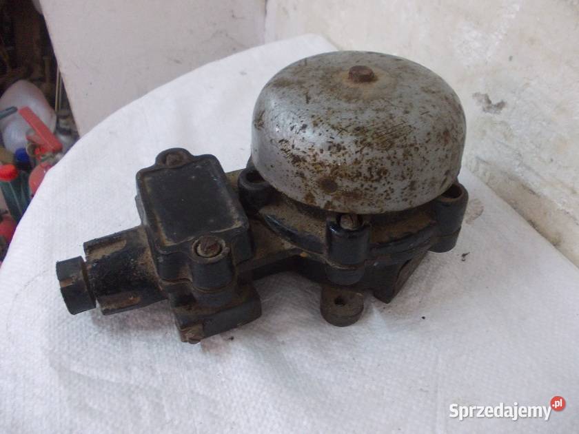 Stary industrialny dzwonek żeliwny 2 Pozostałe