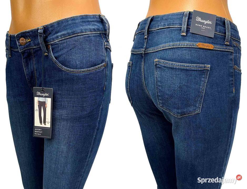 Spodnie damskie Wrangler Avery Bootcut W31 L34 Pisz
