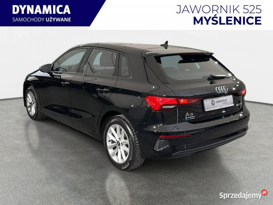 Audi A3 Sportback VAT 23 35TFSI mHEV 150 Stronic kurtyny powietrzne Myślenice