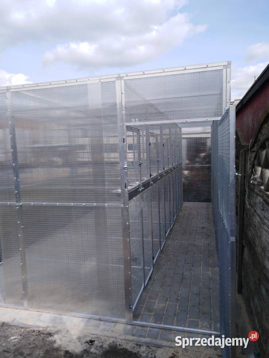 Zestaw wolier woliera aluminiowa Czchów