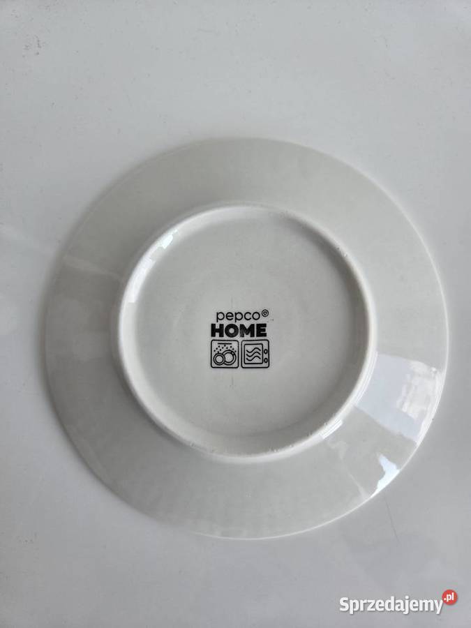 2 białe filiżanaki ze spodkami 150 ml Pepco Home Liszki sprzedam