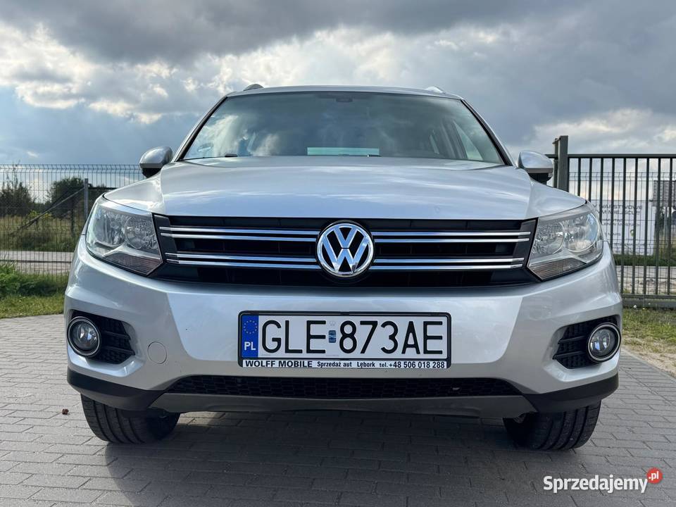 VW TIGUAN 4X4 20 TDI 140 Klima 6 biegów 160TKM pomorskie Lębork