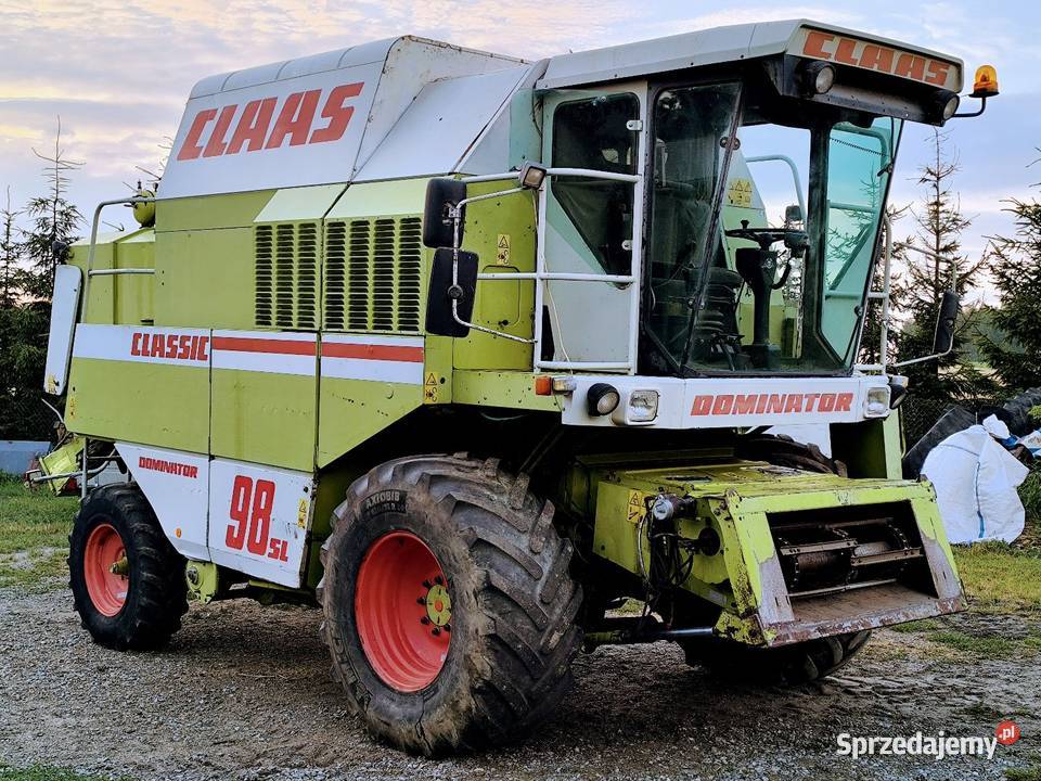 Claas Dominator 98sl Classic 1997 siln Mercrdesa Czemierniki