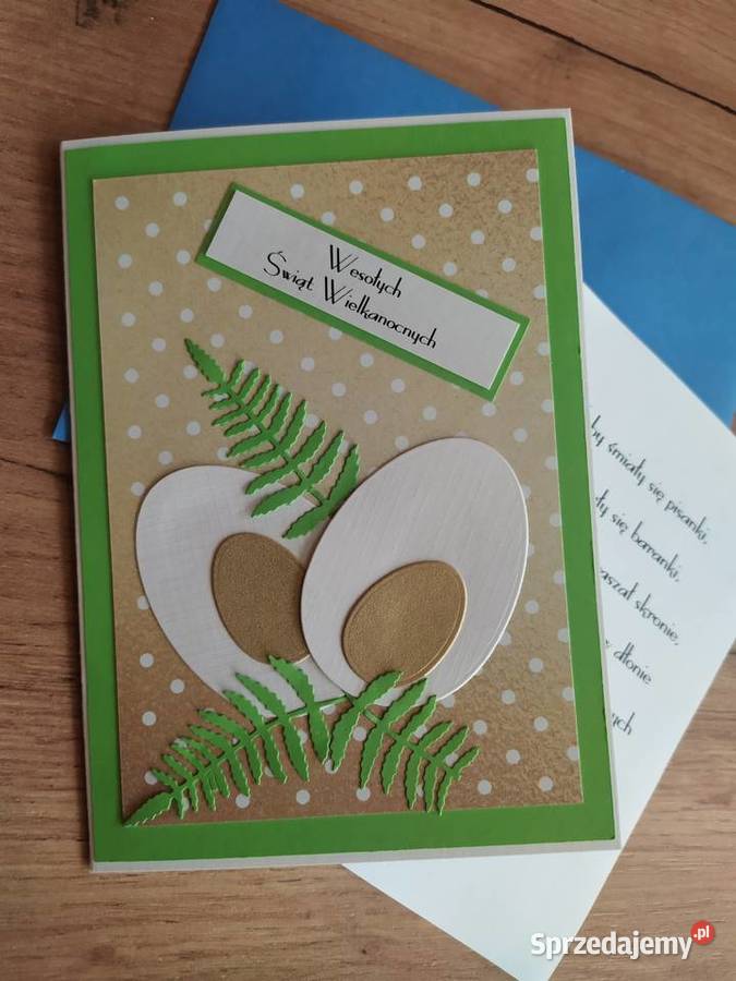 Kartki na Wielkanoc Rękodzieło wielkopolskie