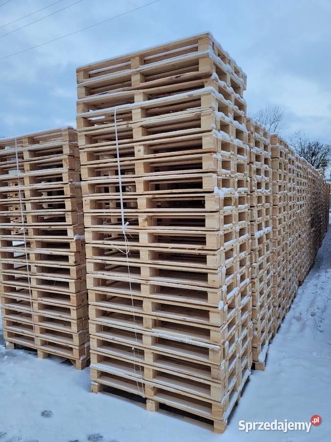 Paleta drewniana 1 gatunek 1200x800 lekka 24 Bytom