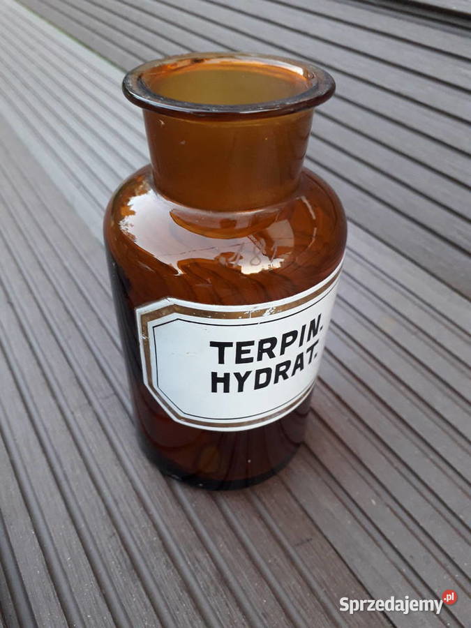 Zabytkowa butelka apteczna mazowieckie Warszawa