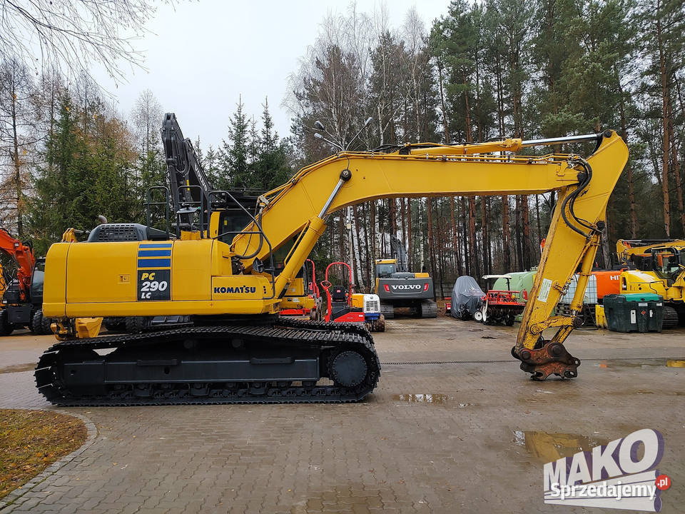Komatsu PC290LC10 9971 mth Łyżka do wyboru ZX DX pełny VAT Koparki Ostrowiec Świętokrzyski
