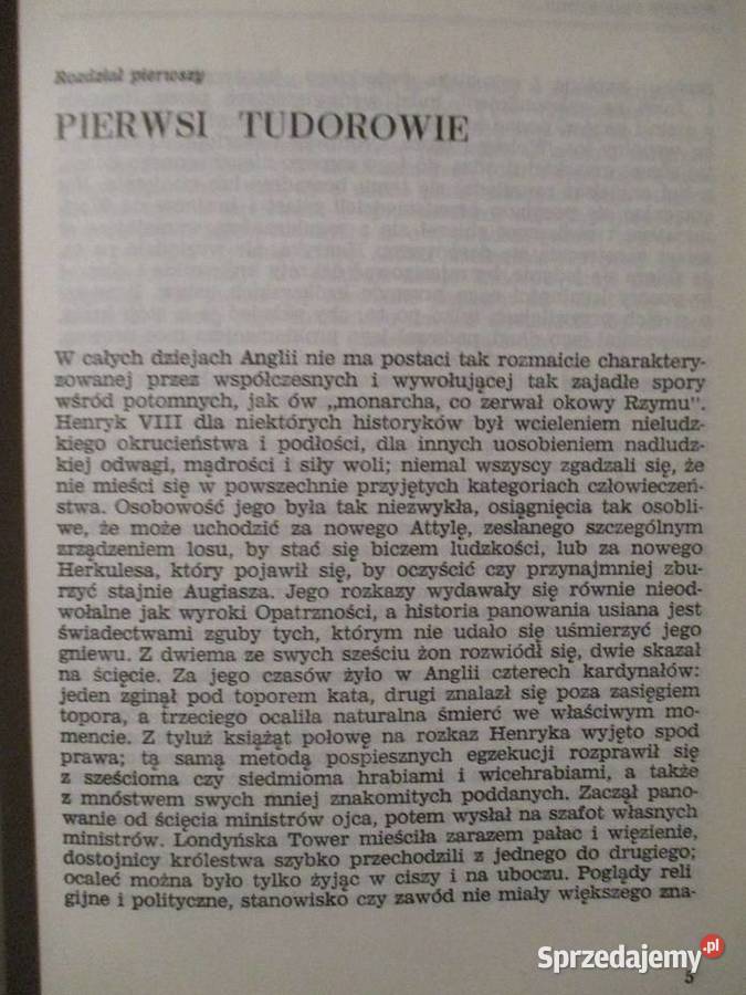 Henryk VIII A F Pollard Anglia Tudorhistoria Łódź