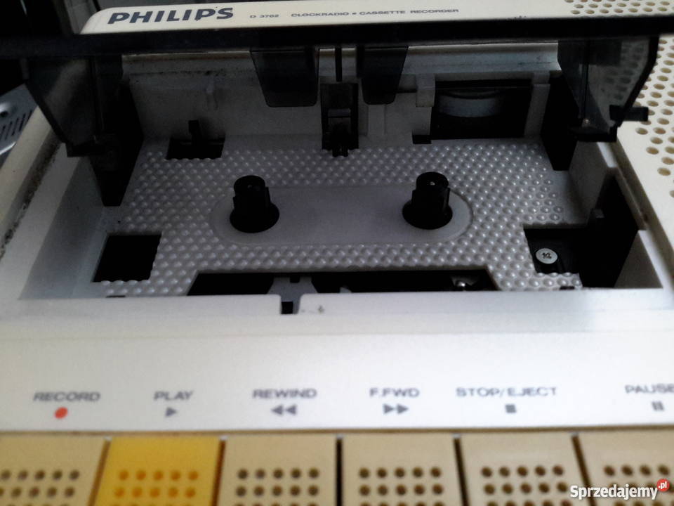 Radio magnetofon Philips D3702 00 z dawnych Warszawa