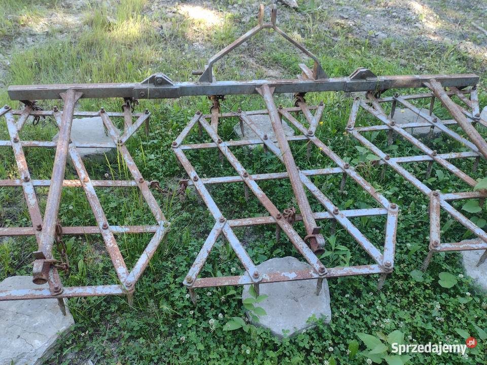 Sprzedam brony 3 polowe stan Agregaty