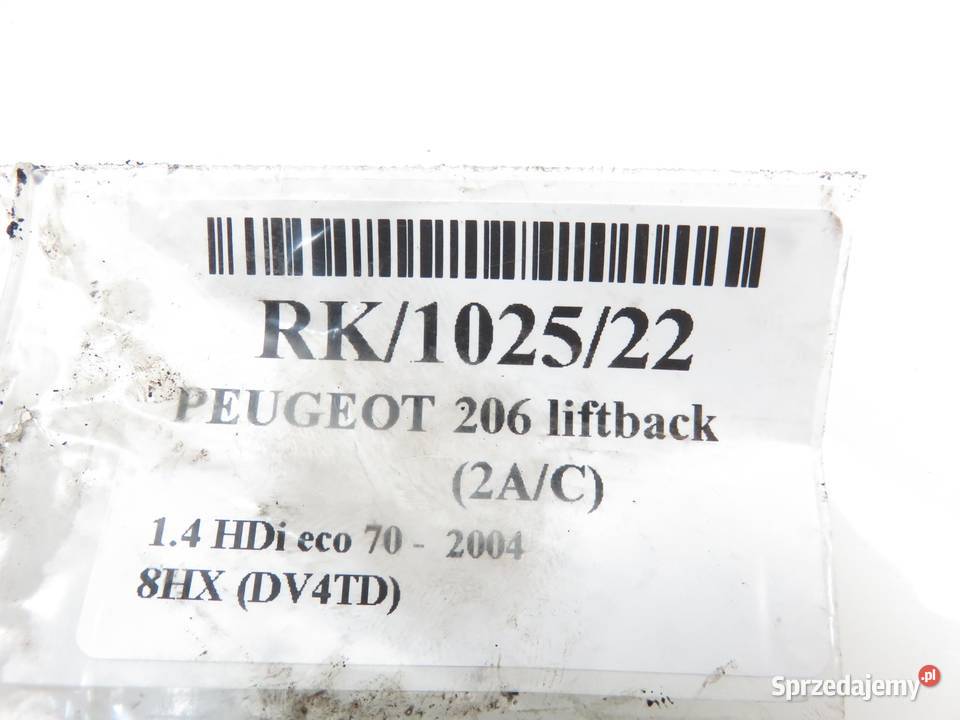 POMPA VACUM PEUGEOT 206 14 HDi 8V 9637413980